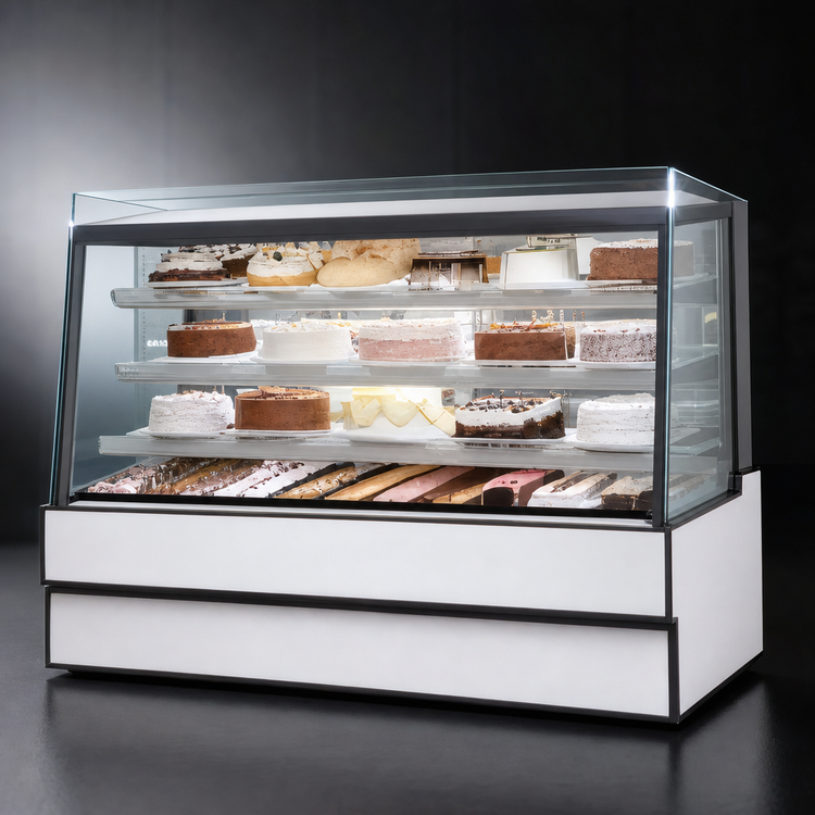 Product image #4 for Federal Industries High Volume SGR5942 Straight Glass Full-Service Refrigerated Bakery Display Case, 59.13-Inch Wide, 42-Inch Tall