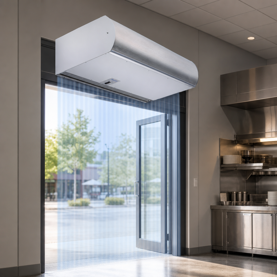 Unheated Air Curtain