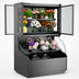 Thumbnail image #4 for Allure Self-Service Refrigerated Combination Merchandiser, 74-1/4 Inch Wide Vertical Case, Remote DX