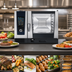 Thumbnail image #4 for RATIONAL iCombi Pro 6-Full Size Electric Countertop Combi Oven, 208/240V, 3-Phase
