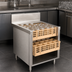Thumbnail image #4 for Advance Tabco Prestige Supreme Open-Top Underbar Glass Rack Storage Unit, 24 Inch x 30 Inch x 36 Inch, 3-Rack Capacity