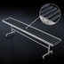 Thumbnail image #4 for Dinex DXIESRC6 6-Foot Cantilever Tray Make-Up Conveyor with PVC Rollers