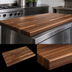 Thumbnail image #4 for Boos Block American Black Walnut Kitchen Countertop, 60 x 32 x 1-1/2 Inch, Varnique Finish