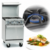 Thumbnail image #4 for Imperial Pro Series 24-Inch Gas Restaurant Range with 4 Open Burners and Space Saver Oven