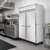 Thumbnail image #4 for Continental Refrigerator 2FESNSA Extra-Wide Two-Section Shallow Depth Reach-in Freezer