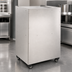Thumbnail image #4 for Benchmark Stainless Steel Pedestal Base with Shelf and Casters for Silver Screen 8 oz Popcorn Machines