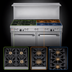Thumbnail image #4 for Southbend Ultimate 60-Inch Gas Restaurant Range with 9 Open Burners and 2 Cabinets