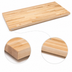Thumbnail image #4 for Boos Block Northern Hard Rock Maple Blended Rails Edge Grain Kitchen Countertop, 144 x 30 x 1-1/2 Inches, Varnique Finish