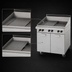 Thumbnail image #4 for Garland Master Series 17-Inch Gas Modular Charbroiler with Briquettes and Reversible Grates