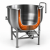 Thumbnail image #4 for Legion LT-10 10-Gallon Stationary Direct Steam Kettle with 2/3 Jacket