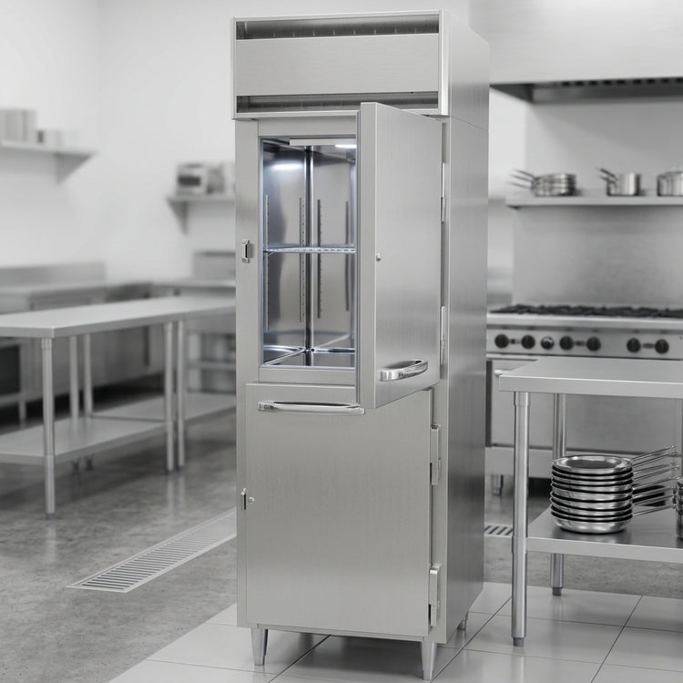 Product image #3 for Continental Refrigerator Designer Line One-Section Reach-In Half-Height Solid Door Freezer