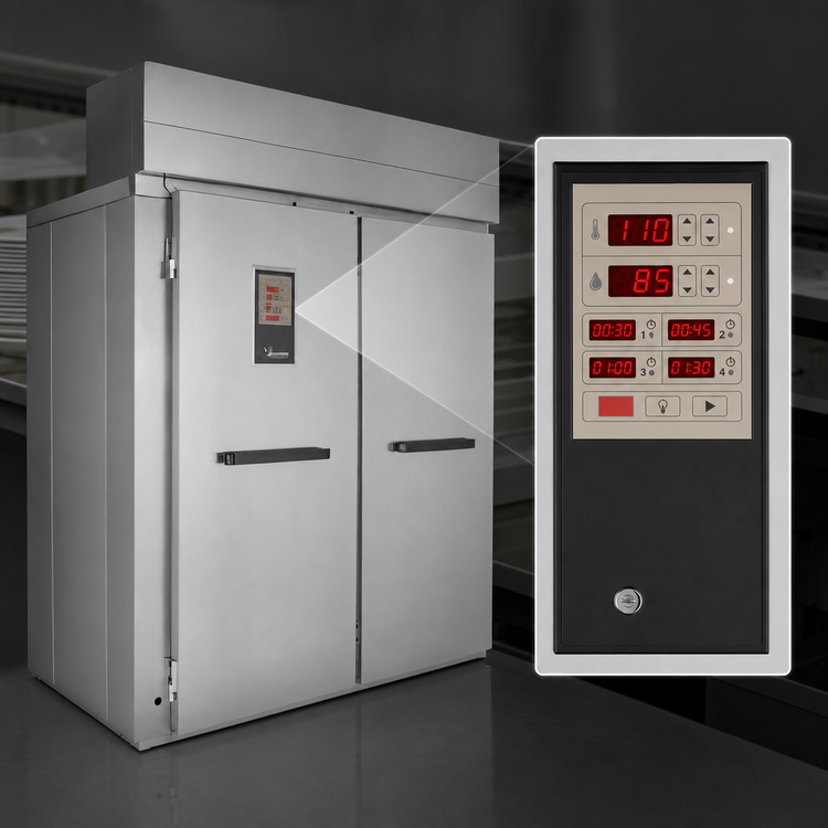 Product image #4 for Baxter 62-Inch Wide Roll-In Double Wide Electric Proofer Cabinet, 4-Rack Capacity