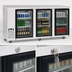 Thumbnail image #5 for Atosa 3-Section Glass Door Back Bar Cooler, 30.1 Cu. Ft., Side-Mounted Refrigeration