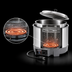 Thumbnail image #4 for Vollrath Cayenne® Round 11 Qt Heat 'N Serve Countertop Rethermalizer with Inset and Hinged Cover