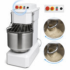 Thumbnail image #4 for Doyon Baking Equipment (Middleby) AEF015SP 50 lb. Spiral Dough Mixer with Programmable Controls, 2-Speed, Fixed Stainless Steel Bowl