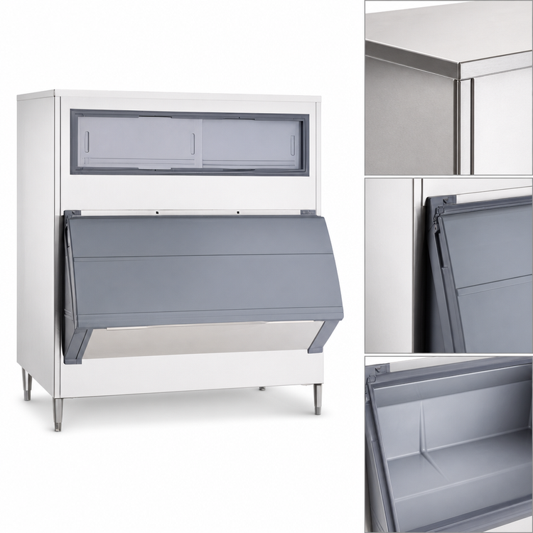 Product image #4 for Follett SmartGATE SG860S-48 Upright 860 lb. Single Door Ice Bin