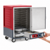Thumbnail image #4 for Metro C5 3 Series Half-Height Combination Heated Holding and Proofing Cabinet with Fixed Wire Slides and Solid Door