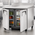 Thumbnail image #4 for True TWT-36-HC Two-Section 36-Inch Worktop Refrigerator with Rear-Mounted Self-Contained Refrigeration