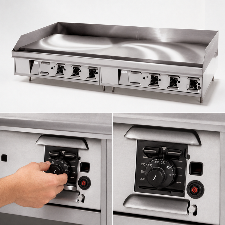 Product image #5 for Lang LG Series 60-Inch Gas Countertop Griddle with 1-Inch Steel Plate