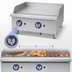 Thumbnail image #4 for Globe 24-Inch Countertop Gas Griddle, 60,000 BTU, Natural Gas/LP Convertible
