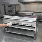 Thumbnail image #3 for Jade Range (Middleby) Titan JCB-72 72-Inch Floor Model Gas Chicken Broiler with 12 Independently Controlled Burners