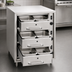 Thumbnail image #4 for Eagle Group RedHots DWW-3-120 Freestanding 3-Drawer Full-Size Heated Warming Drawer
