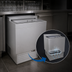 Thumbnail image #4 for Glastender MF24-S Underbar Stainless Steel Glass Froster, 24-Inch Wide, Self-Contained