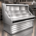 Thumbnail image #4 for Howard-McCray Ovation Series 51-Inch Self-Contained Impulse Open Merchandiser with Stainless Steel Finish