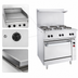 Thumbnail image #5 for Vulcan 36-Inch 240V Electric Restaurant Range with 2 French Hotplates, 24-Inch Griddle, and Standard Oversized Oven