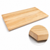 Thumbnail image #4 for Boos Block Northern Hard Rock Maple Edge Grain Kitchen Countertop, 84 x 38 x 1-1/2 Inch, Varnique Finish