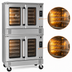 Thumbnail image #4 for Southbend Platinum Series Double-Deck Gas Convection Oven, Bakery Depth, Touchscreen Controls, Dependent Doors, 90,000 BTU Per Deck