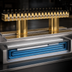 Thumbnail image #4 for Glastender Double-Sided 40-Faucet Glycol-Cooled Draft Dispensing Tower, Countertop, Polished Brass Finish