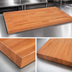 Thumbnail image #4 for John Boos Boos Block American Cherry Blended Edge Grain Kitchen Countertop, 144 x 32 x 1-1/2 Inch, Varnique Finish