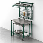 Thumbnail image #4 for Metro SmartWall CR2436PTSW Prep Table with and Cart, 36 in W x 24 in D