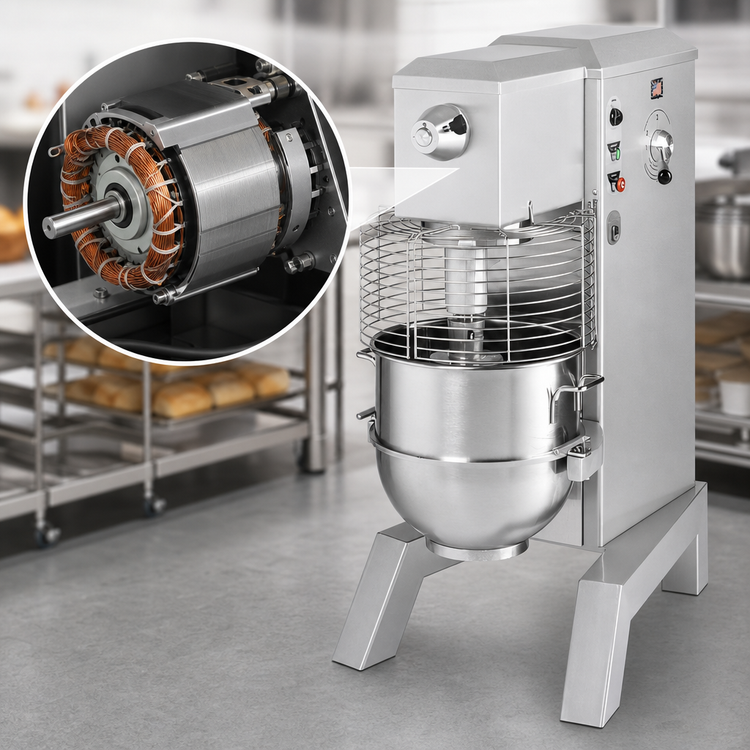 Product image #4 for Univex SRM60+HD 60 Qt Floor Model Heavy Duty Planetary Mixer