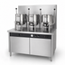 Thumbnail image #4 for Groen Electric Kettle Cabinet Assembly with 3 Hand-Tilt 20-Quart Kettles