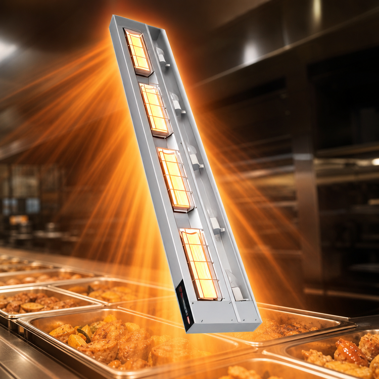 Product image #4 for Hatco Ultra-Glo 42-Inch Single-Strip Lighted High-Watt Ceramic Infrared Strip Heater