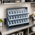 Thumbnail image #4 for Quantum Sloped Bench-Style Pick Rack with 3 Shelves, 24 Clear Bins, 250 lb Capacity