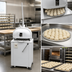 Thumbnail image #4 for Univex Semi-Automatic Floor Bun Divider/Rounder with 52-Division Trays, 0.42 - 1.41 oz Portions, 6,200 Pieces/Hour