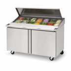 Thumbnail image #4 for Delfield 4464NP-16 64-Inch Two-Section Sandwich/Salad Refrigerated Prep Table with 16 Sixth-Size Pans and Front-Breathing Refrigeration