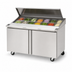 Thumbnail image #4 for Delfield 64-Inch Two-Section Sandwich/Salad Top Refrigerated Prep Table with 16 Sixth-Size Pans