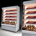 Thumbnail image #4 for Howard-McCray 35E Series Packaged Meats Open Merchandiser, 147 Inch Wide, 4-Tier Shelves, Remote Refrigeration