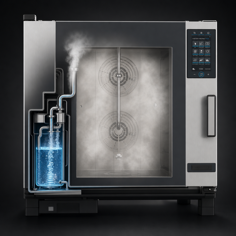Product image #4 for ChefTop MIND.Maps Plus Electric Countertop Combi-Steam Oven, 6 Full-Size Sheet Pan Capacity