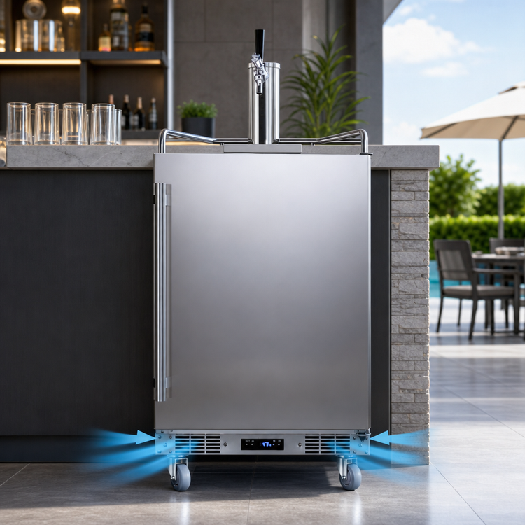Product image #5 for Summit Commercial 24-Inch Indoor/Outdoor Single Tap Draft Beer Dispenser