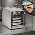 Thumbnail image #4 for Handy Line HLC-4 Countertop Electric Heated Holding Cabinet, 1 Compartment, Stainless Steel