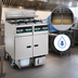 Thumbnail image #4 for Solstice Electric Reduced Oil Volume Fryer System, 2 Tanks, 30 lb. and 40 lb. Capacity