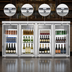 Thumbnail image #4 for Continental Refrigerator BB59NSSGDPT 59-Inch Four Glass Door Pass-Thru Back Bar Cooler