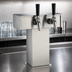 Thumbnail image #4 for Perlick Stainless Steel Air-Cooled Tee Beer Tower with 2 Faucets