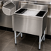 Thumbnail image #4 for Advance Tabco Underbar Basics™ 24-Inch Wide Cocktail Ice Bin, 16-Inch Deep, 100-Lb. Capacity