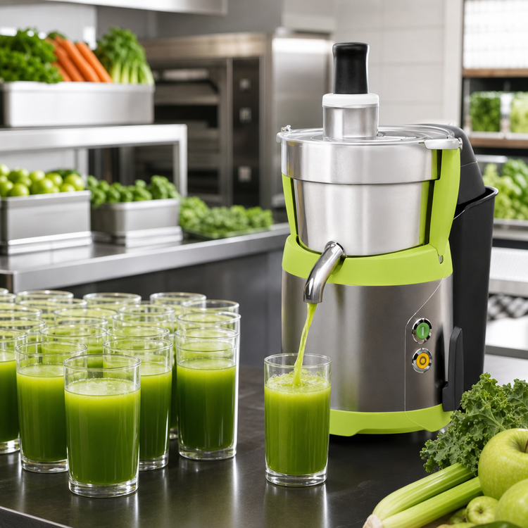 Product image #4 for Santos 68 Countertop Centrifugal Fruit & Vegetable Juice Extractor with Ezy-Clean System
